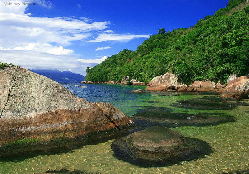 ilhas do rio. ilha grande praia feiticeira
