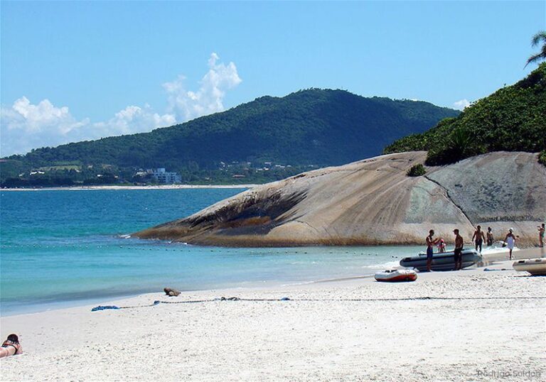 Praia do Campeche em Florianópolis