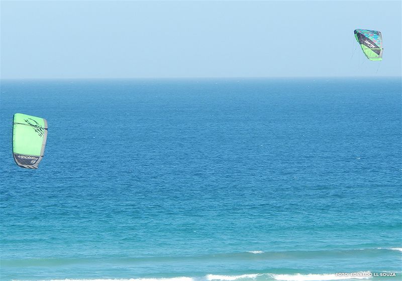 Imagem da praia do Forte